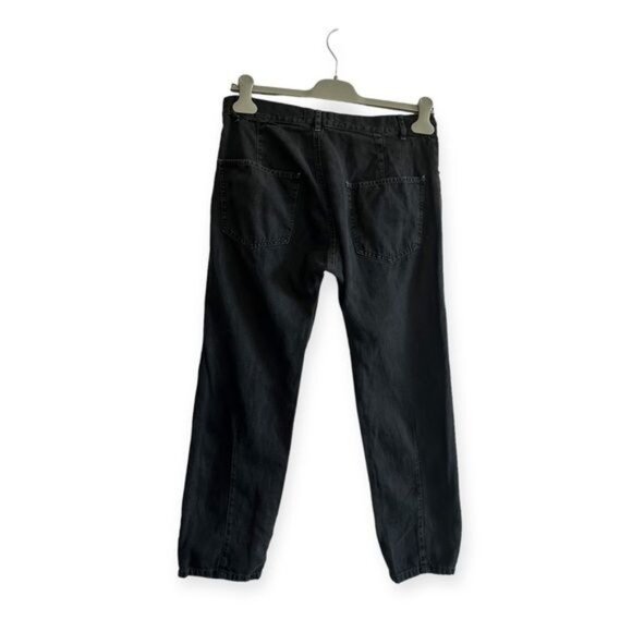 Nili Lotan Front Pleats Cotton Linen Cropped Pants, Size 0, - Picture 4 of 12